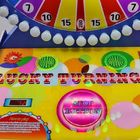 Lucky Turning Lottery Game Machine, Mesin Permainan Hiburan Indoor 120kg