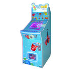 Kayu Mini Pinball Game Machine Meja Warna Biru / Merah Muda Di Koin Dioperasikan