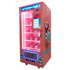 Mesin Penjual Otomatis Full Metal Soda, Mesin Penjual Makanan Biru / Pink / Kuning Lucky Box