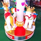 3 Pemain Carousel Kids Arcade Machine Happy Childhood Mini Carousel Horse