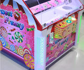 Manis Frenzy Permen Hadiah Mesin Penjual Otomatis Untuk Anak 2 Pemain Jenis Koin Pendorong