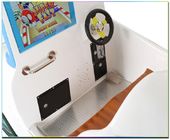 Fiberglass 120W Kids Coin Machine, 1 - 2 Pemain Mesin Arcade Hiburan