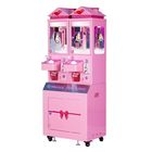 Pink Toy Crane Machine, Romantic Full House Luxury Boutique Mini Toy Catching Machine