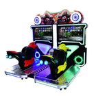 42 LCD FT ​​Motor Mobil Mengemudi Mesin Arcade, Dua Pemain Super Bike 2 Moto Simulator