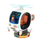 Mesin 3D Helikopter Besar Kiddie Ride Electric Video Game 150W