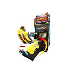 Mesin Arcade Game Mobil Balap Mobil Koin Yang Dioperasikan, Game Video Mengemudi Mobil
