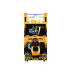 42 Inch Balap Motor Mesin Arcade Untuk Taman Hiburan Warna Kuning