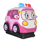 Mesin Warna Pink Kiddie Ride Lucu / Mesin Game Mobil Baterai