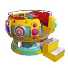 Mesin Disco Amusement Kiddie Rides Swing Game Untuk Multiplayer Fiberglass + Bahan Logam
