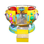 Mesin Disco Amusement Kiddie Rides Swing Game Untuk Multiplayer Fiberglass + Bahan Logam