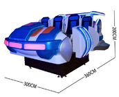 Keren Keluarga 6 Kursi Pesawat Ruang Angkasa 9D VR Game Machine Theme Park Flight Simulator Untuk Orang Dewasa