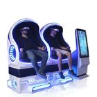9D VR Cinema Menarik Bentuk Telur Kursi Simulasi VR Kursi Tunggal / Ganda / Tiga