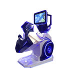 Perasaan Nyata VR Roller Coaster Simulator Game Virtual Reality Layar 24 Inch