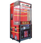 Bingkai logam Cut String Vending Game Machine / Toy Catcher Machine
