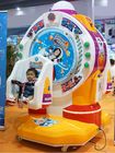Perjalanan Luar Angkasa Kiddie Ride Arcade Game Machine Coin Dioperasikan Kursi Ganda