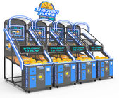 Mesin Arcade Jalanan Basket Dioperasikan Koin Untuk 3 Orang Versi Bahasa Inggris