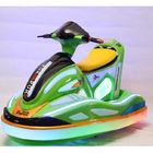 Colorful Plastik Orangtua Anak Arcade Mesin Menyenangkan Moto Ride Boat Bumping Portable