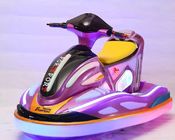 Colorful Plastik Orangtua Anak Arcade Mesin Menyenangkan Moto Ride Boat Bumping Portable