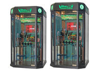 Mesin Koin Pusher Mini KTV Booth Karaoke Dengan Layar Untuk Mal / Jalan / Taman