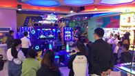 Pemain Douple PK Coin Dioperasikan Arcade Dance Machine Untuk Playground