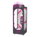 Koin Dioperasikan Mesin Penjual Otomatis / 3 S Pink Tanggal transparan Visual High End Mainan Mesin Pemotong Hadiah