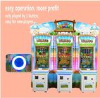 3 Pemain Mesin Arcade Penebusan, Kesulitan Adjustable, Buah Bahagia, Tiket Lotre, Dispenser, Mesin Video Game