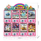 80W Eggshell Capsule Toy Machine, Mesin Hiburan Gashapon Kids Arcade