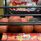 Mesin Tinju Permainan Menembak Basket Mewah Untuk Taman Hiburan Garansi 1 Tahun